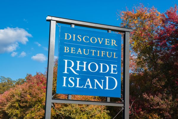 Discover,Beautiful,Rhode,Island,Welcome,Sign